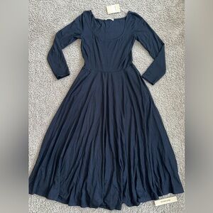 Reformation Black Lou Dress